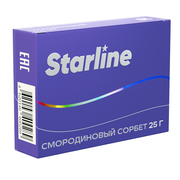 Табак Starline Смородиновый Сорбет 25 грамм в Магадане