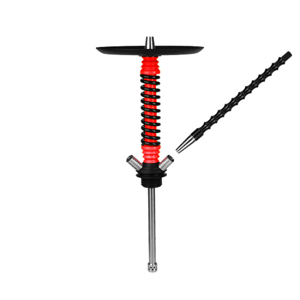 Кальян Mamay Customs V3  Coilovers Mini Красно Черный в Магадане