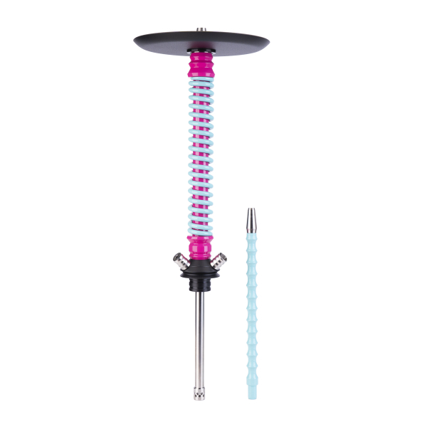 Кальян Mamay Customs Coilovers Фуксия Мята   Грав. Черепа в Магадане