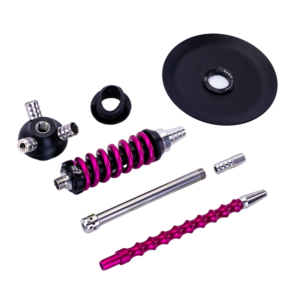Кальян Mamay Customs Coilover Micro Розовый Лак в Магадане