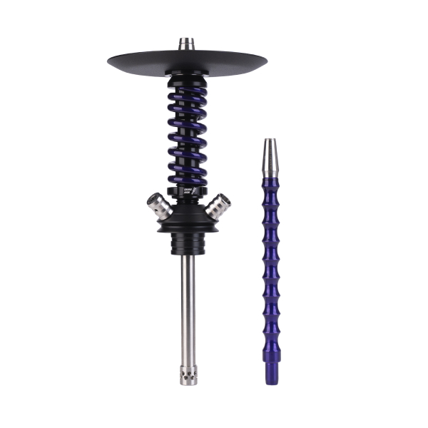 Кальян Mamay Customs Coilover Micro Чёрно Фиолетовый Лак в Магадане