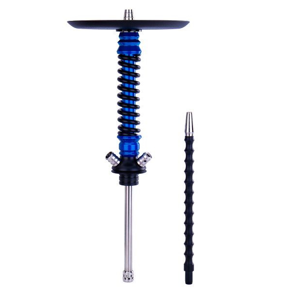 Кальян Mamay Customs Coilovers Mini Голубой Лак Черный в Магадане