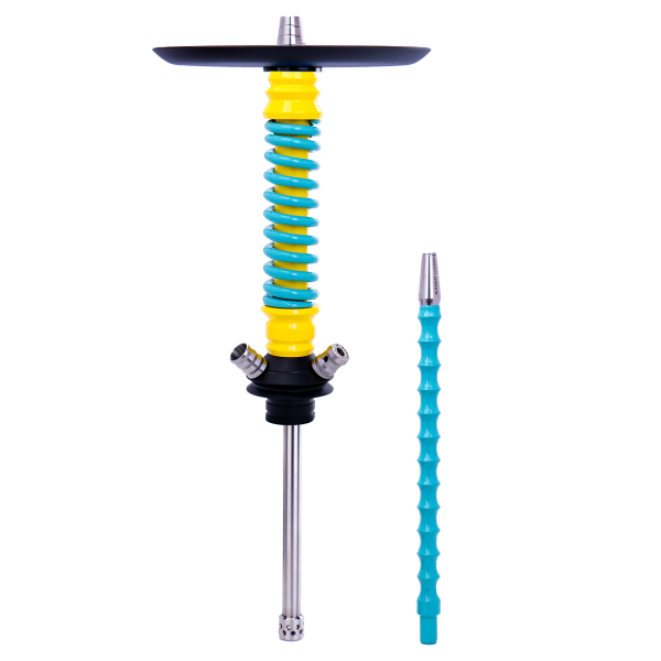 Кальян Mamay Customs Coilovers Mini Жёлто Мятный в Магадане