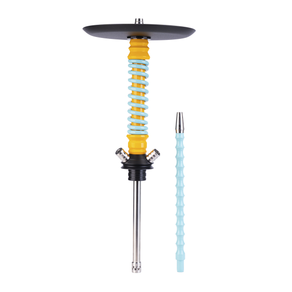 Кальян Mamay Customs Coilovers Mini Жёлто Мятный Грав. Котофаки в Магадане
