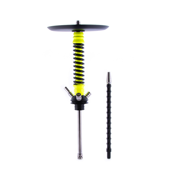 Кальян Mamay Customs Coilovers Mini Жёлтый Ф Чёрный   Гр. Bus в Магадане