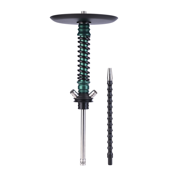 Кальян Mamay Customs Coilovers Mini Зелёный Лак Чёрный   Гр. Кубы в Магадане