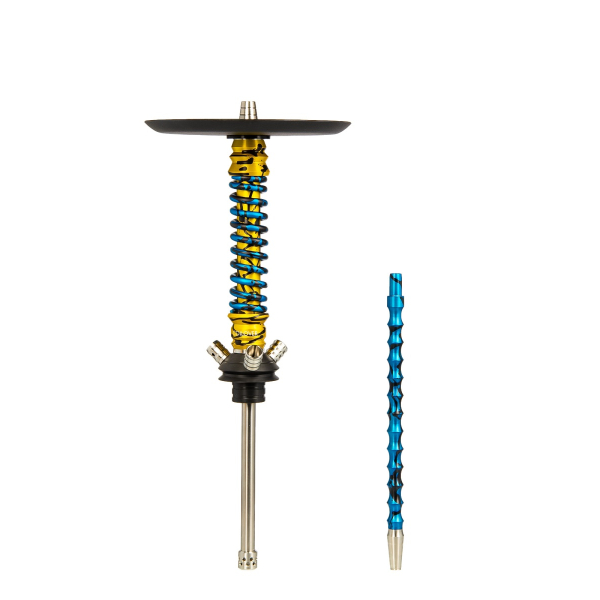 Кальян Mamay Customs Coilovers Mini Золотой Сплеш Голубой Сплеш в Магадане