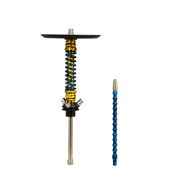 Кальян Mamay Customs Coilovers Mini Синий Сплеш Золотой Сплеш в Магадане