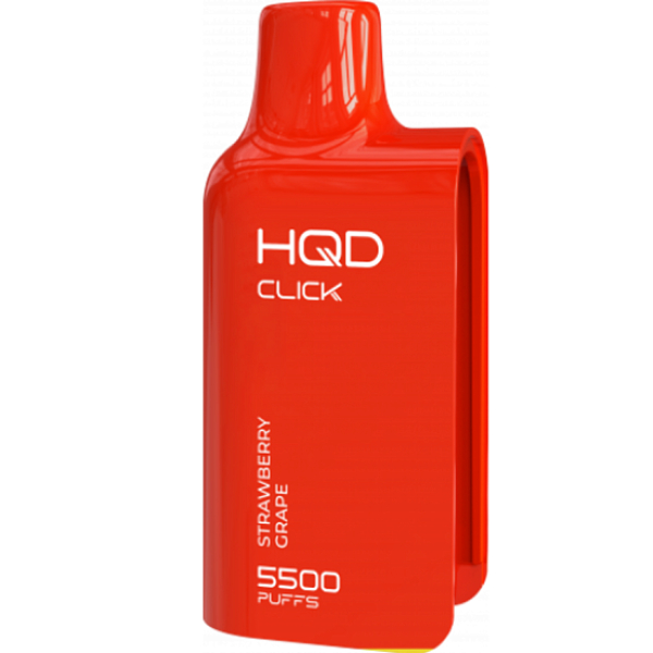 Картридж Hqd Click  Strawberry Grape  Клубника Виноград 5500 тяг в Магадане