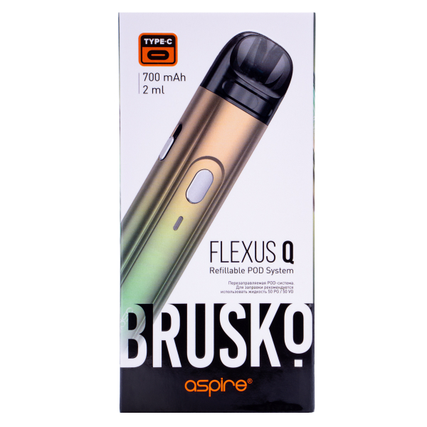 POD-система Brusko Flexus Q Аквамариновый Градиент в Магадане