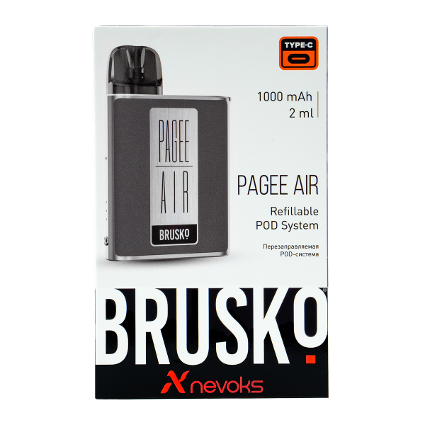 POD-система Brusko Pagee Air Space Grey Серый в Магадане