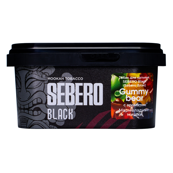 Табак Sebero Black Gummy Bear 200 грамм в Магадане