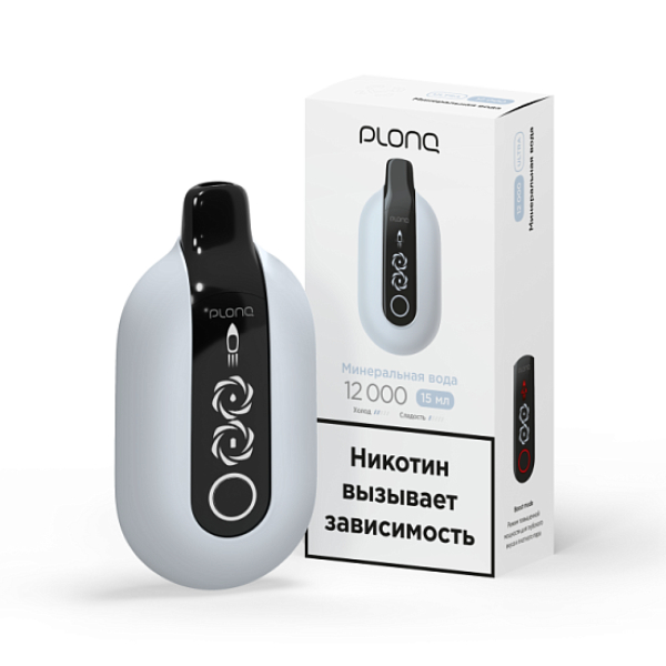 Электронка Plonq Ultra Минеральная Вода  12000 затяжек в Магадане
