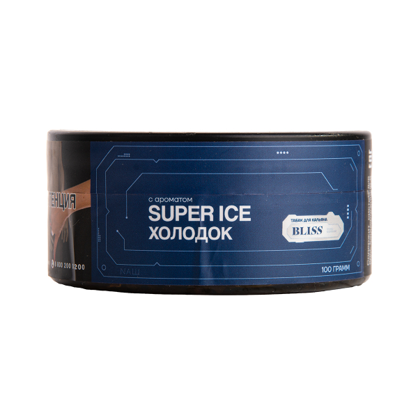 Табак BLISS Super Ice Холодок 100 грамм в Магадане