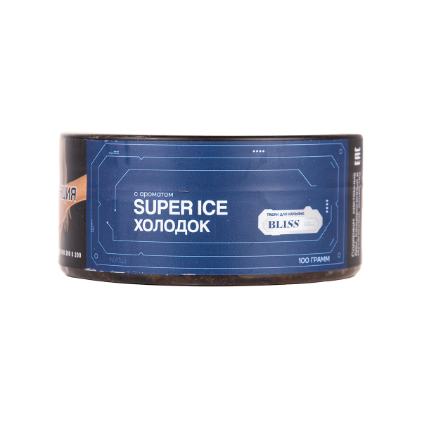Табак BLISS Super Ice Холодок 40 грамм в Магадане