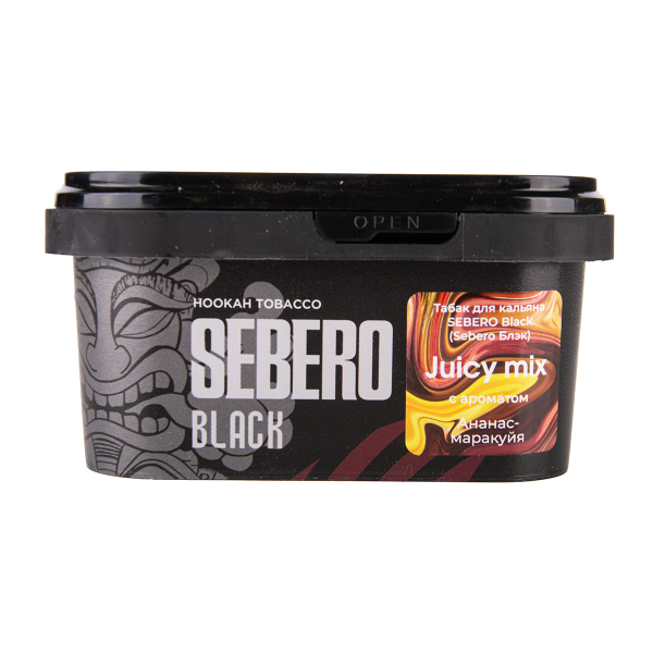 Табак Sebero Black Black Juicy Mix 200 грамм в Магадане