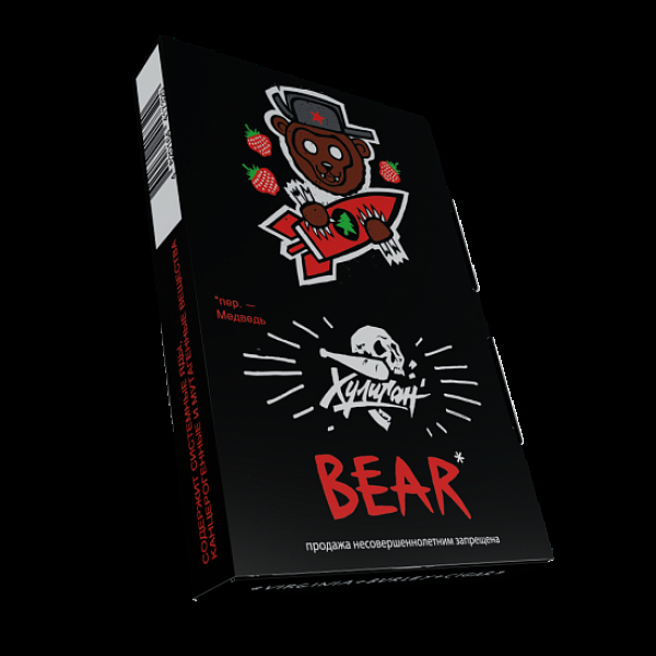 Табак Хулиган Bear Клубника С Елкой 25 грамм в Магадане