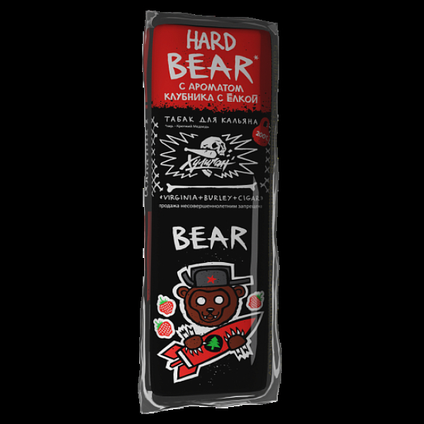 Табак Хулиган Hard Bear Клубника С Елкой 200 грамм в Магадане