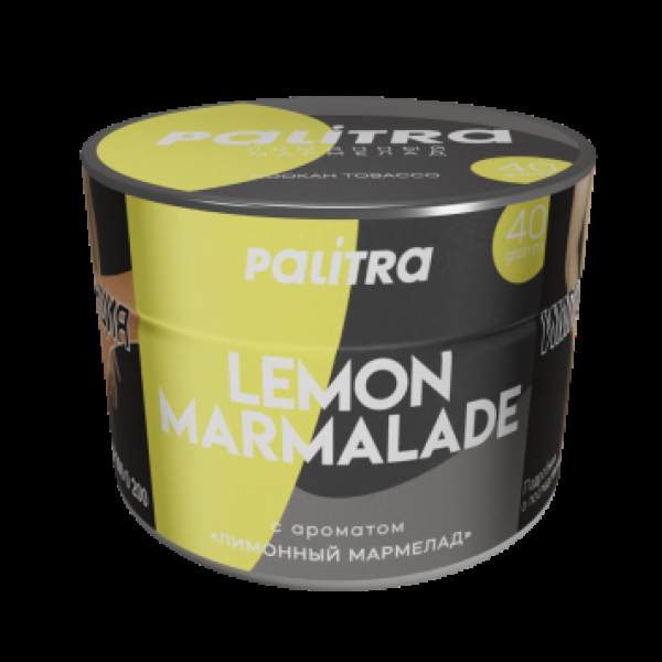 Табак Palitra Lemon Marmalade Лимонный Мармелад 40 грамм в Магадане