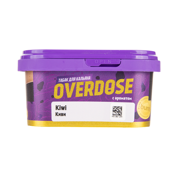 Табак Overdose Kiwi 200 грамм в Магадане