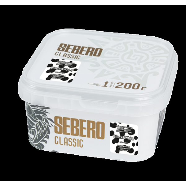 Табак Sebero Black& White 200 грамм в Магадане