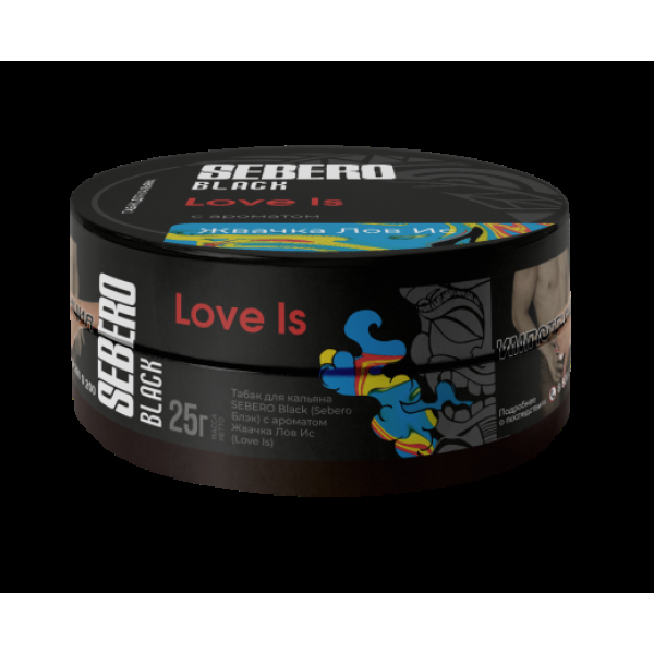 Табак Sebero Black Black Love Is 25 грамм в Магадане