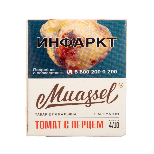 Табак Muassel Medium Томат С перцем 40 грамм в Магадане