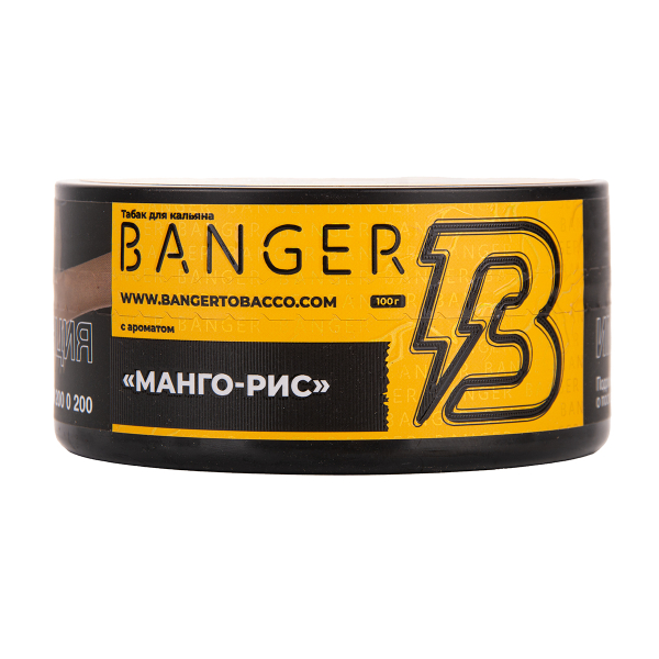 Табак Banger Mango Rice 100 грамм в Магадане