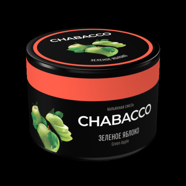 Бестабачная смесь Chabacco Medium Green Apple 40 грамм в Магадане