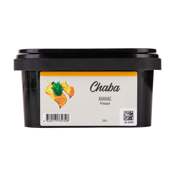 Безникотиновая смесь Chaba Pineapple Nicotine Free 200 грамм в Магадане
