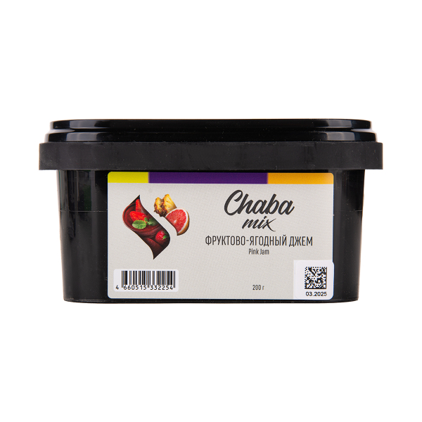 Безникотиновая смесь Chaba Pink Jam Nicotine Free 200 грамм в Магадане