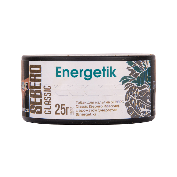 Табак Sebero Energetik 25 грамм в Магадане