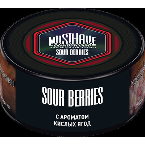 Табак Must have Sour Berries 25 грамм в Магадане