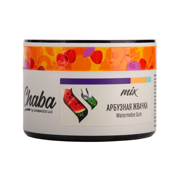 Бестабачная смесь Chaba Mix Watermelon Gum Nicotine Free 50 грамм в Магадане
