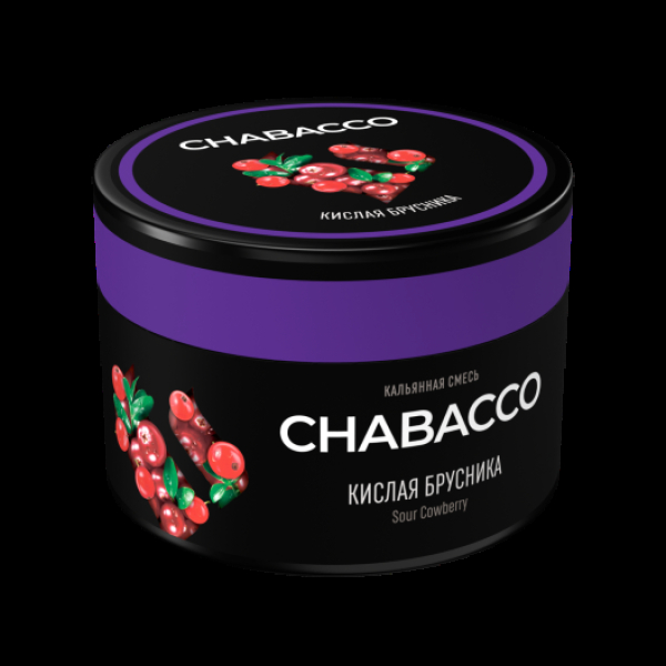 Бестабачная смесь Chabacco Medium Sour Cowberry 40 грамм в Магадане