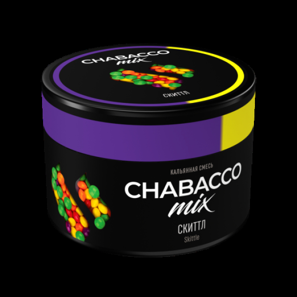Бестабачная смесь Chabacco Mix Medium Skittle 40 грамм в Магадане