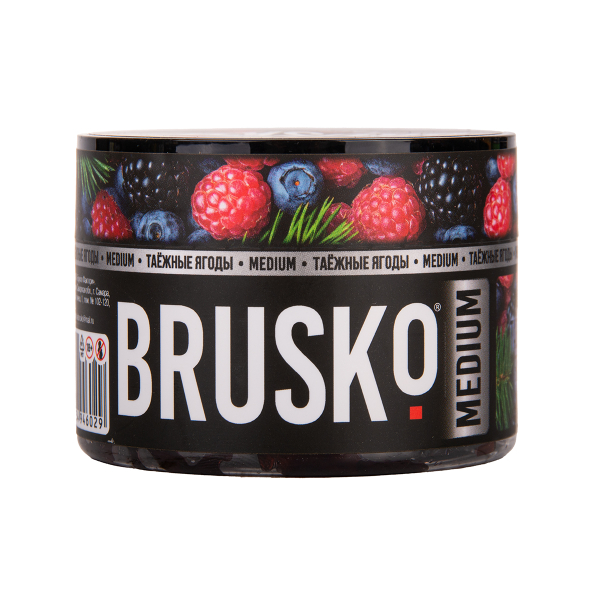 Бестабачная смесь Brusko Zero Таёжные Ягоды 50 грамм в Магадане