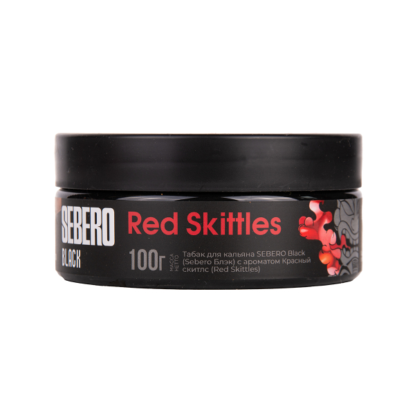 Табак Sebero Black Red Skittles 100 грамм в Магадане