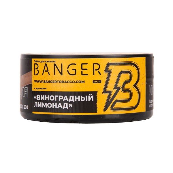 Табак Banger Grape Lemonade 100 грамм в Магадане