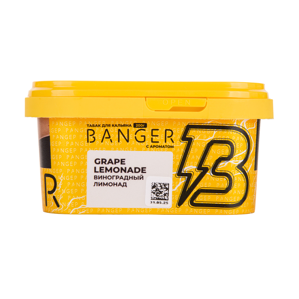 Табак Banger Grape Lemonade 200 грамм в Магадане