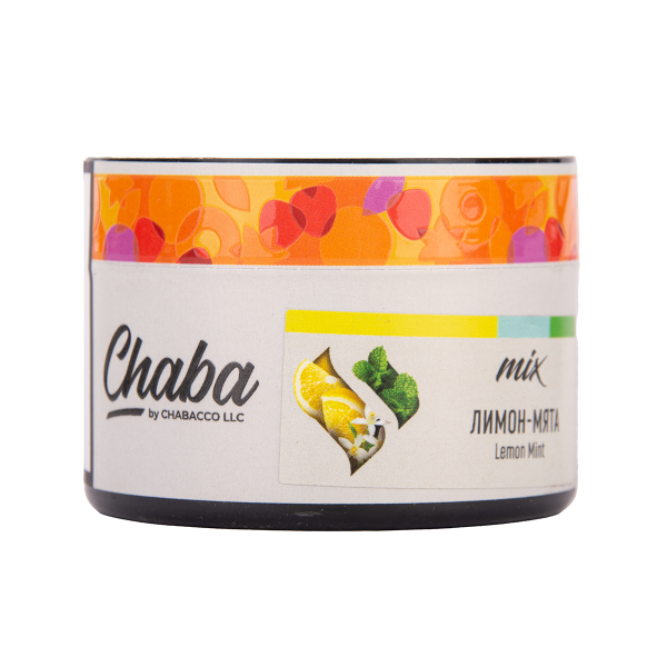 Бестабачная смесь Chaba Mix Lemon Mint Nicotine Free 40 грамм в Магадане