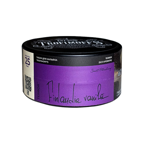 Табак Trofimoffs Terror Finlandia Vanila 25 грамм в Магадане