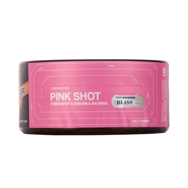 Табак BLISS Pink Shot 100 грамм в Магадане