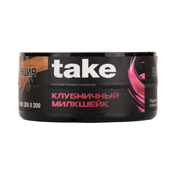 Табак TAKE Strawberry Milkshake 25 грамм в Магадане