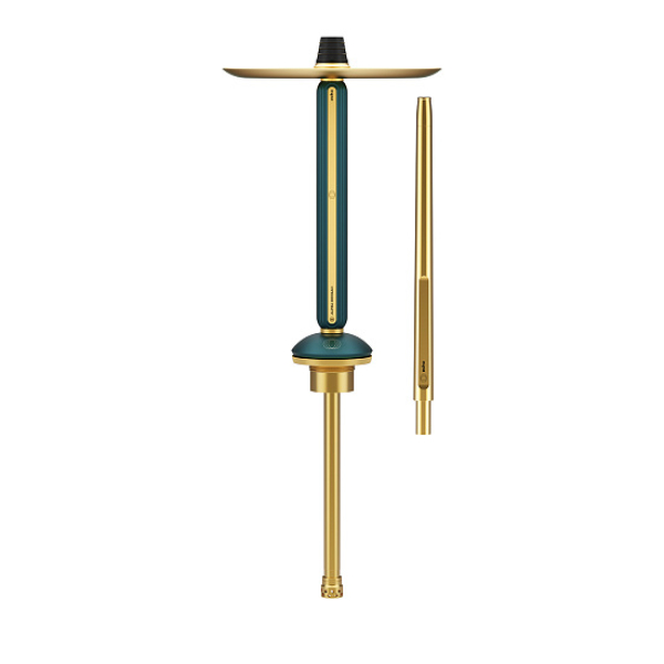 Кальян Alpha Hookah Echo Gold Emerald Green в Магадане