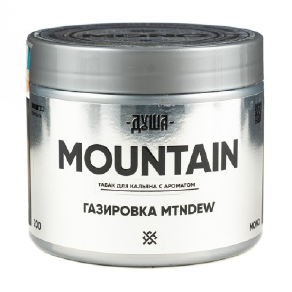 Табак Душа Mountain Газировка Mtndew  200 грамм в Магадане