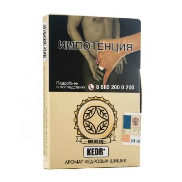 Табак Mr Brew Kedr Аромат Кедровых Шишек 25 грамм в Магадане