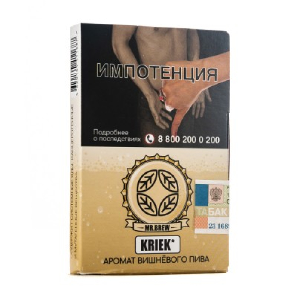 Табак Mr Brew Kriek Аромат Вишневого Пива 25 грамм в Магадане