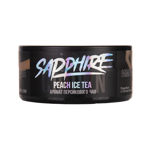 Табак Sapphire Crown Peach Ice Tea 100 грамм в Магадане