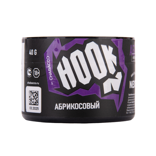 Табак Hook Абрикосовый 40 грамм в Магадане